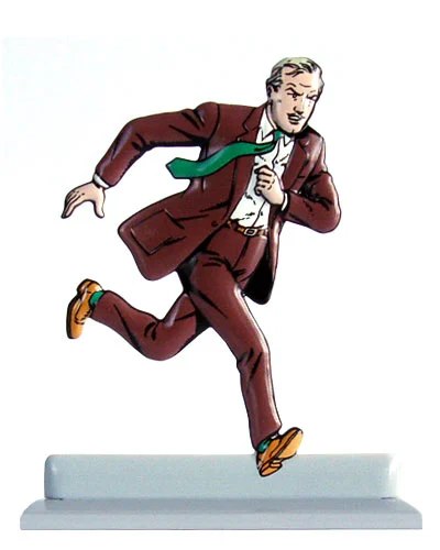 Blake & Mortimer miniatuur beeldjes - Afbeelding 3