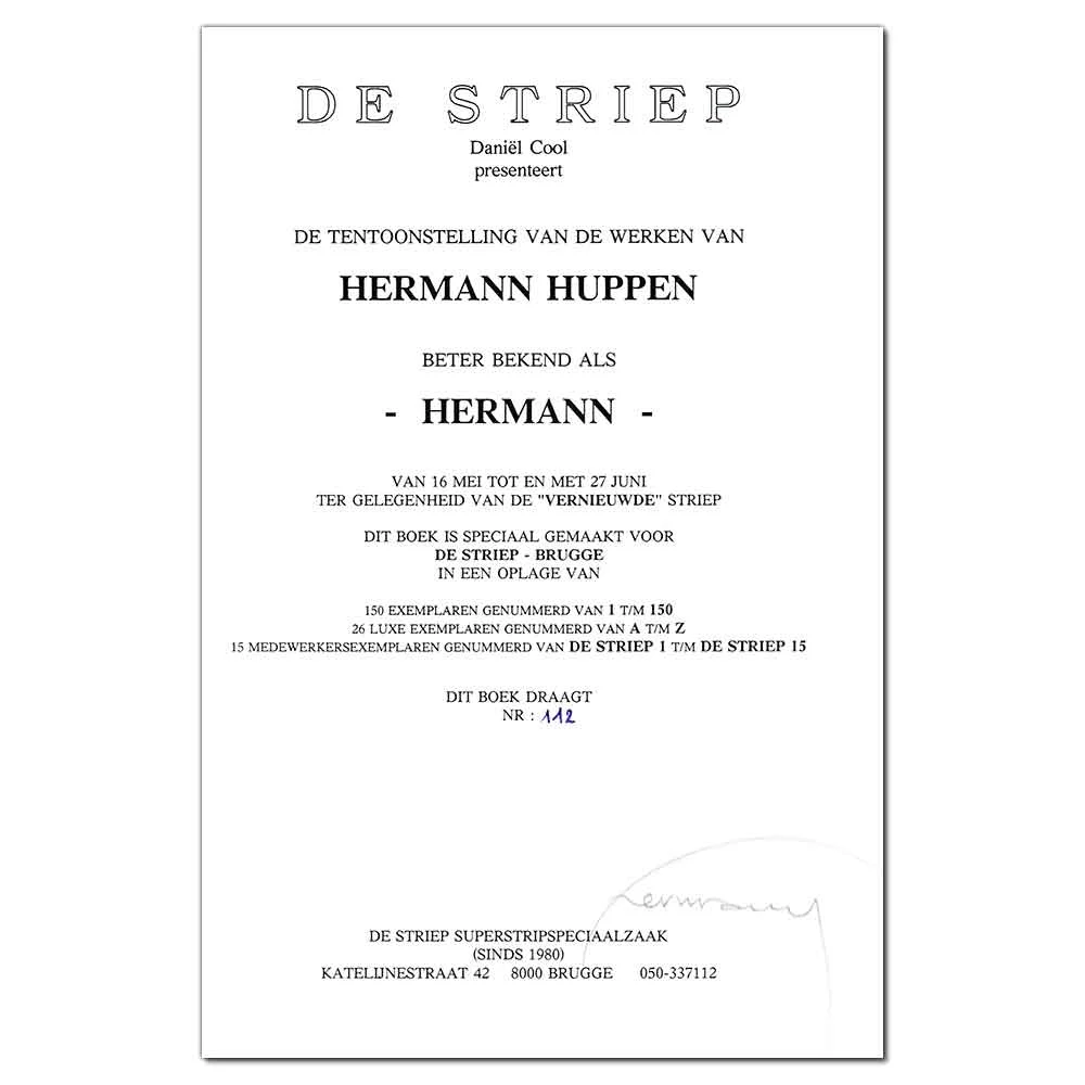 Tentoonstellings uitgaven Hermann - Afbeelding 3