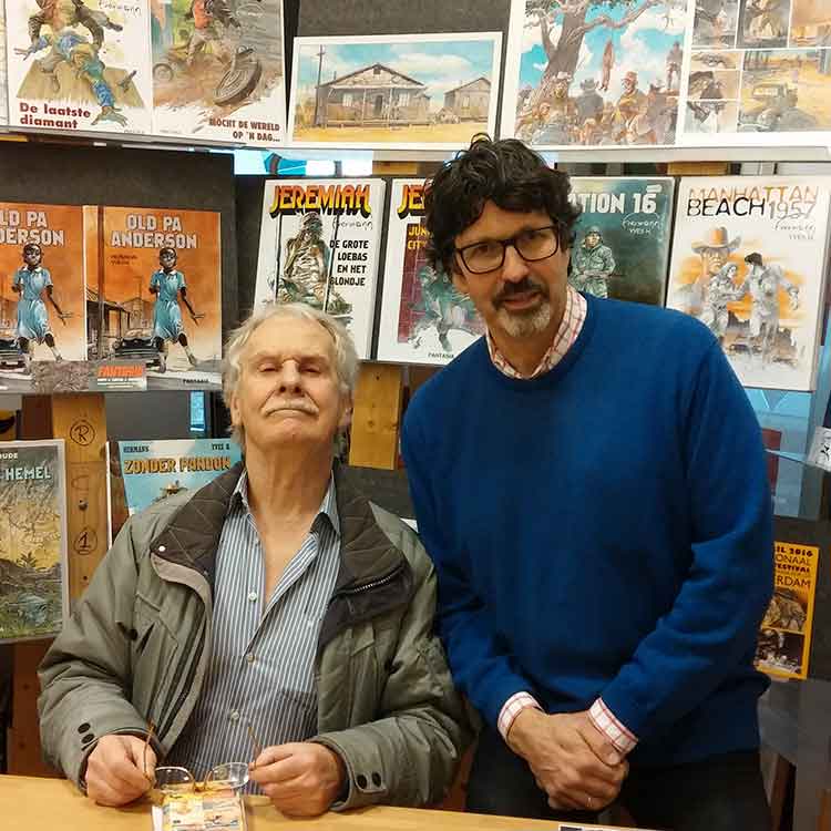 Interview Hermann door Dai Heinen (Stripspeciaalzaak)